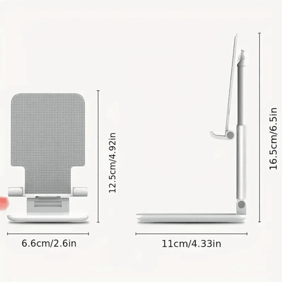 🔹️ 1 piece adjustable desk iPhone/ phone /IPad Stand / Holder ✨️🤍 - Picture 3 of 5